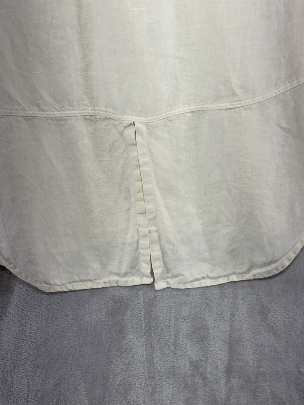 Cloth & Stone Linen Button-Up Long Sleeve Top Size S - Picture 7 of 9